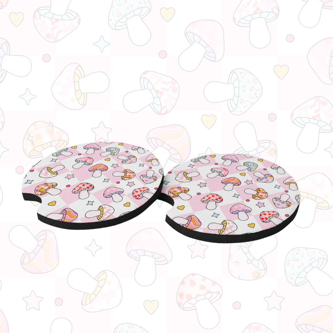 Car Coasters - Shrooms