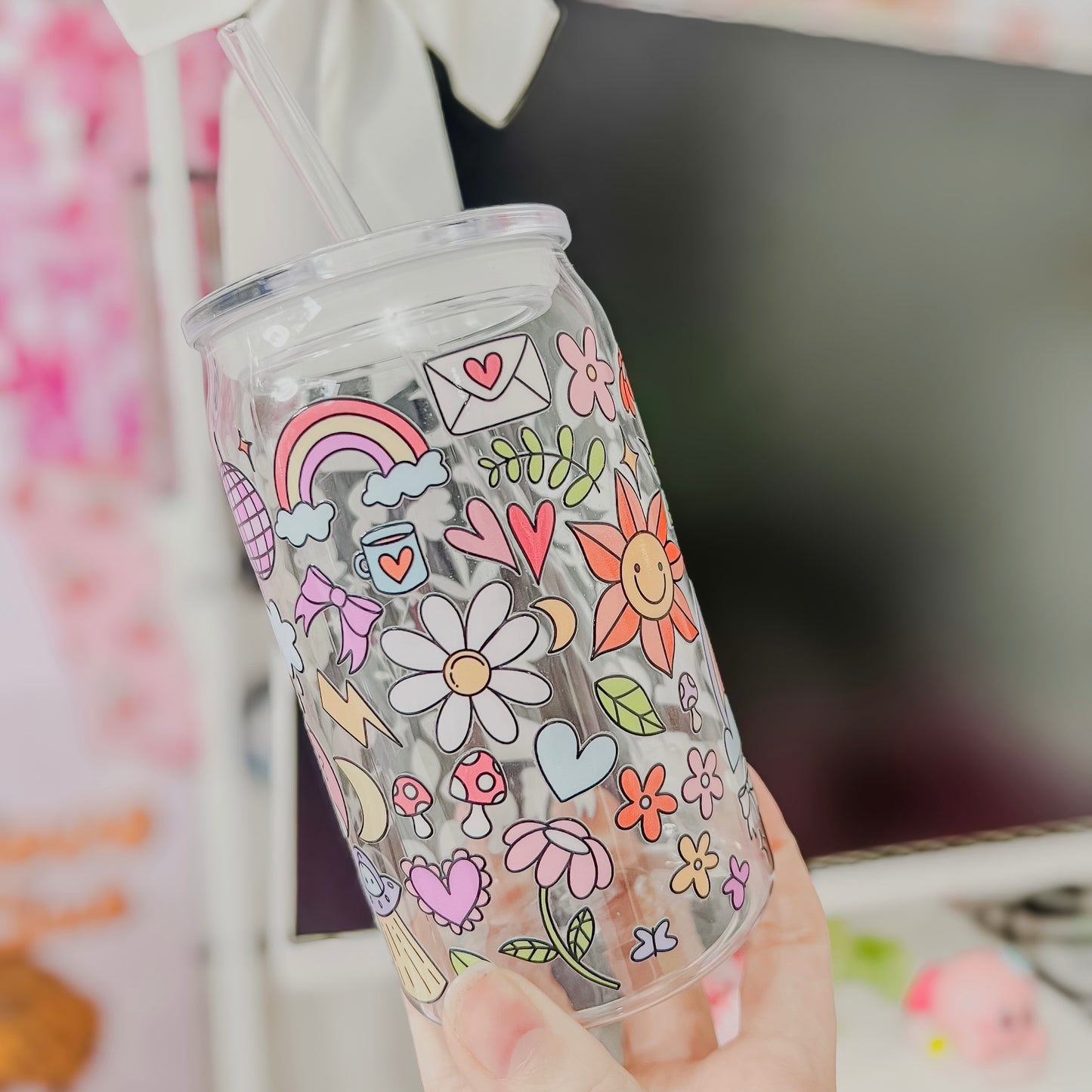 Doodles Plastic Cup