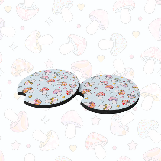 Car Coasters - Shrooms