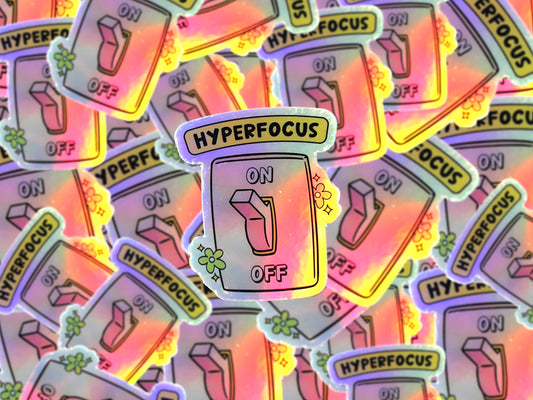 Hyperfocus Switch Sticker