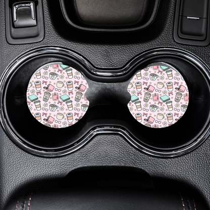 Car Coasters - Bookish Vibes