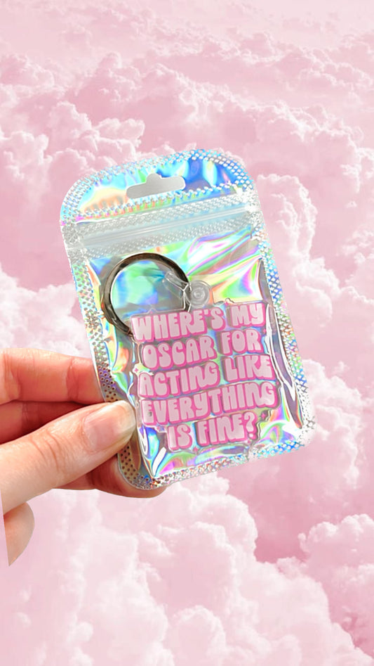 Where’s My Oscar Keyring