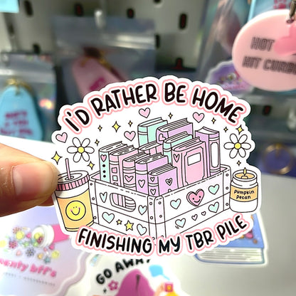 Rather be Home Sticker