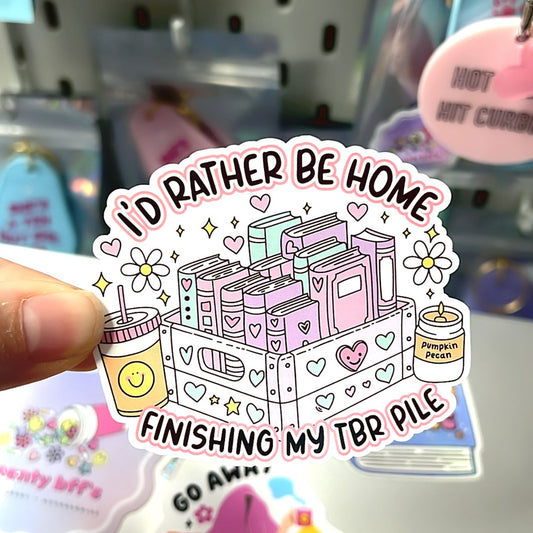 Rather be Home Sticker