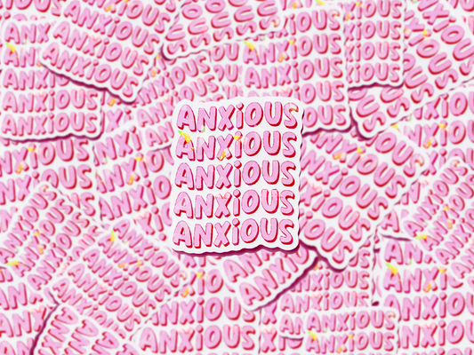 Anxious Sticker