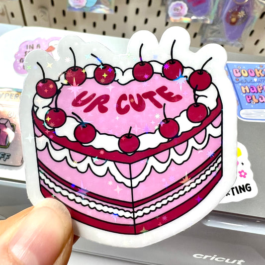 Ur Cute Sticker