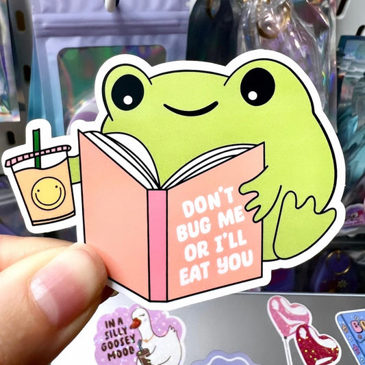 Don’t Bug Me Sticker