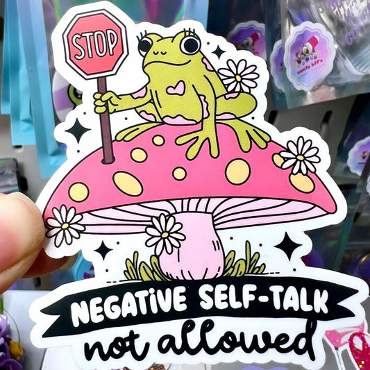 Negative self talk sticker