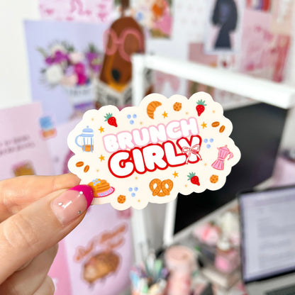 Brunch Girly Sticker