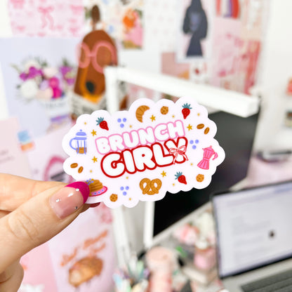 Brunch Girly Sticker