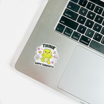 Think Hoppy Thoughts Sticker