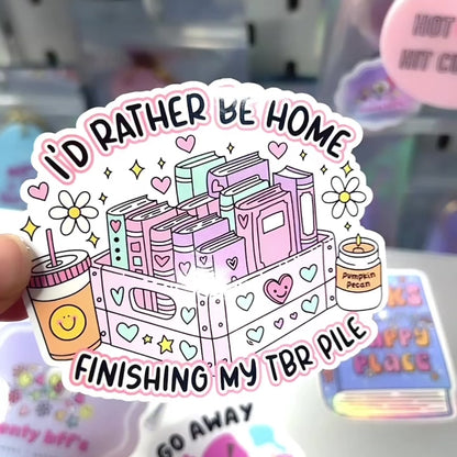 Rather be Home Sticker