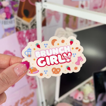Brunch Girly Sticker