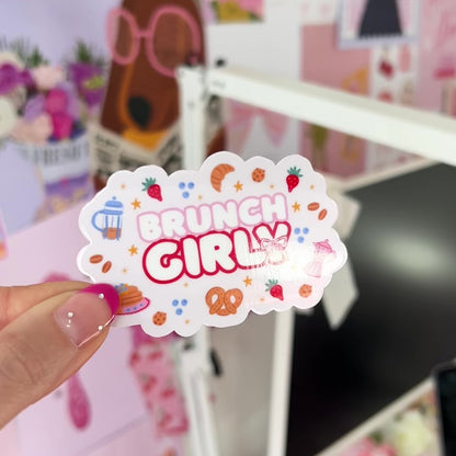 Brunch Girly Sticker