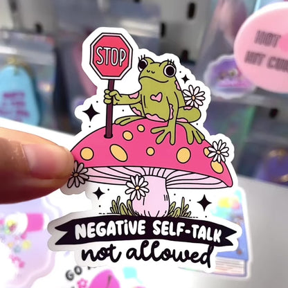 Negative self talk sticker